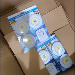 3-in-1 Wardrobe Lights with Remote – Bright & Convenient