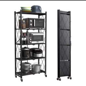 Metal 5-Tier Foldable Rack