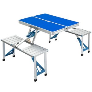 Picnic Table & Chairs Set – Portable & Convenient