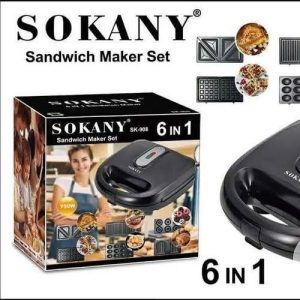 6-in-1 Sandwich Maker