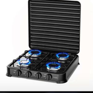 4 burner gas cooker