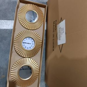 3-in-1 Clock with Mirror