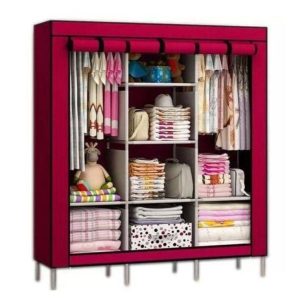 Sturdy 3-in-1 portable wardrobe