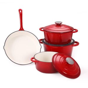 4pcs Die-Cast Cookware Set: