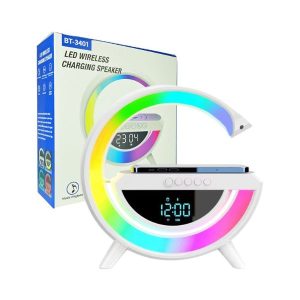 LED Wireless Charger Speaker