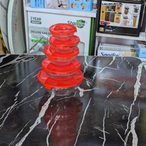 5-Piece Glass Bowl Set