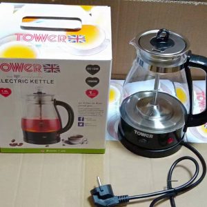 Tower 1.7L Glass Kettle: